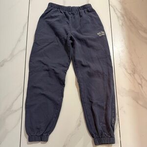 John Galt Vintage-inspired navy blue sweatpants